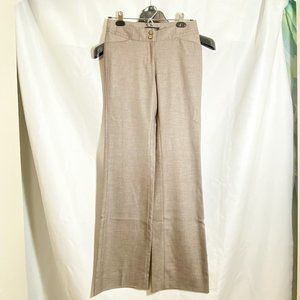 White House Black Market Tan Boot Cut Pants